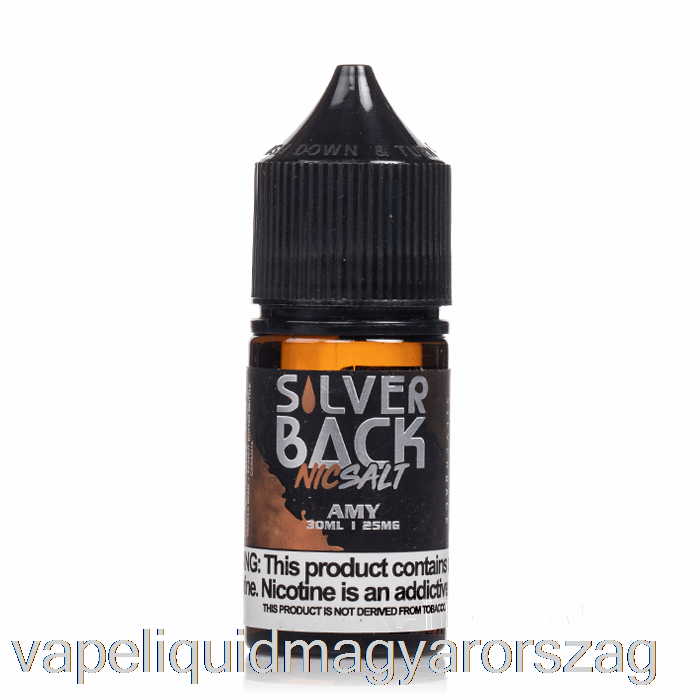 Amy - Ezüsthátú Juice Co. Sók - 30 Ml 25 Mg Vape E Cigi